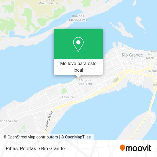Ribas mapa
