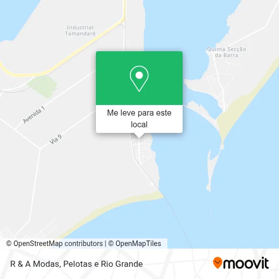 R & A Modas mapa