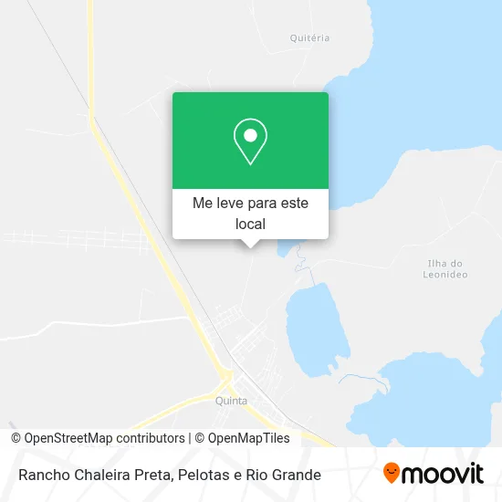 Rancho Chaleira Preta mapa