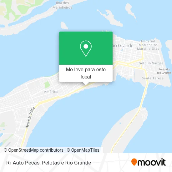 Rr Auto Pecas mapa