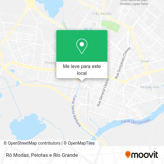 Rô Modas mapa