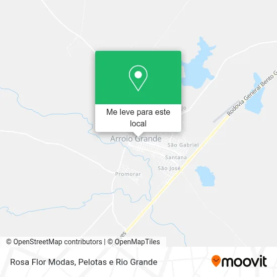 Rosa Flor Modas mapa