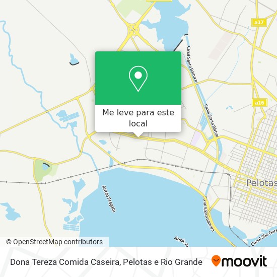 Dona Tereza Comida Caseira mapa