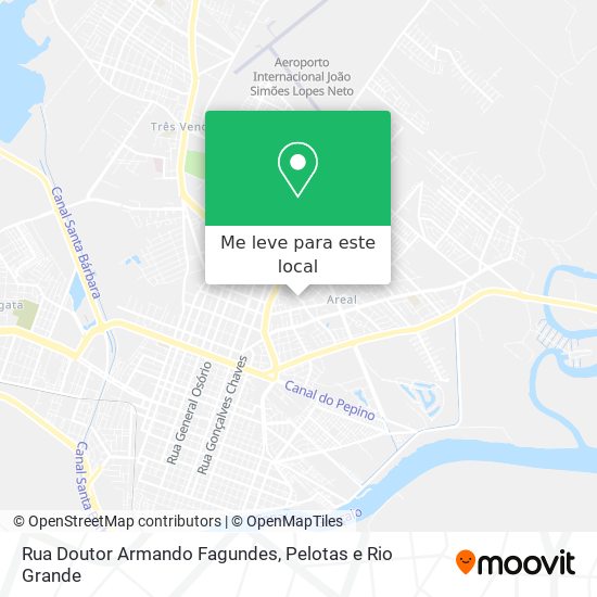 Rua Doutor Armando Fagundes mapa