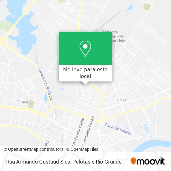 Rua Armando Gastaud Sica mapa