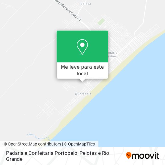 Padaria e Confeitaria Portobelo mapa
