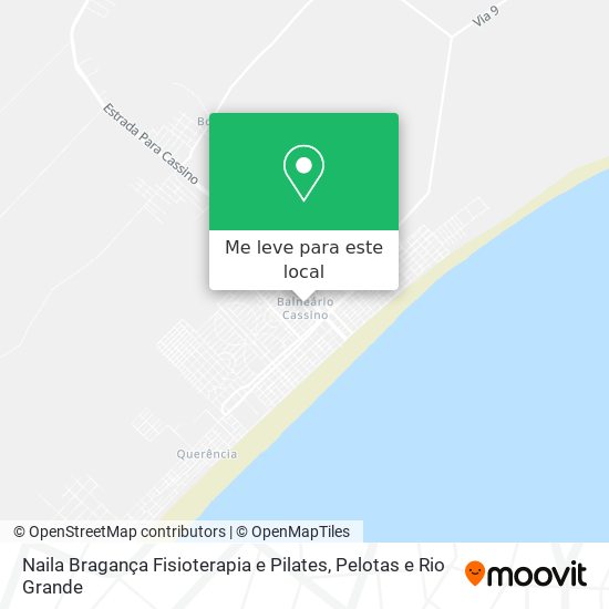Naila Bragança Fisioterapia e Pilates mapa
