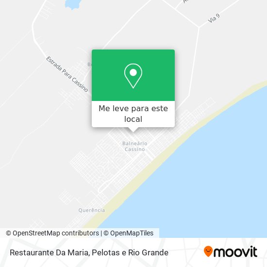 Restaurante Da Maria mapa