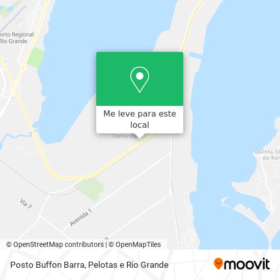 Posto Buffon Barra mapa