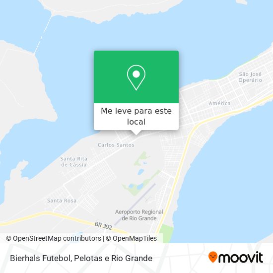 Bierhals Futebol mapa