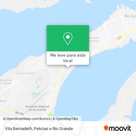 Vila Bernadeth mapa