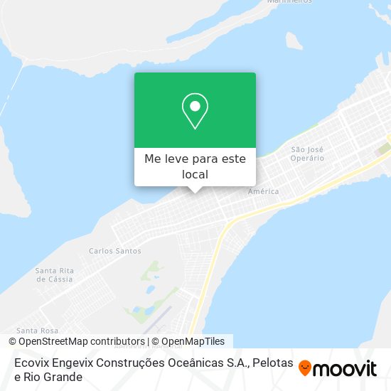 Ecovix Engevix Construções Oceânicas S.A. mapa