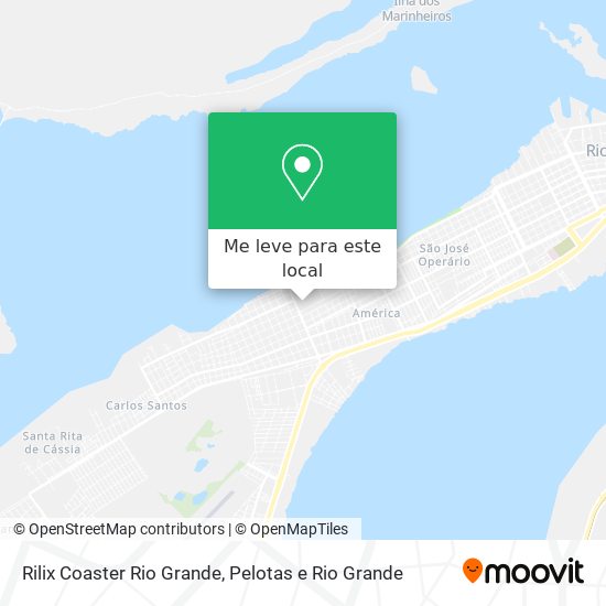 Rilix Coaster Rio Grande mapa
