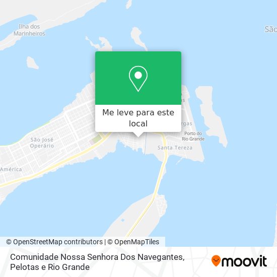 Comunidade Nossa Senhora Dos Navegantes mapa