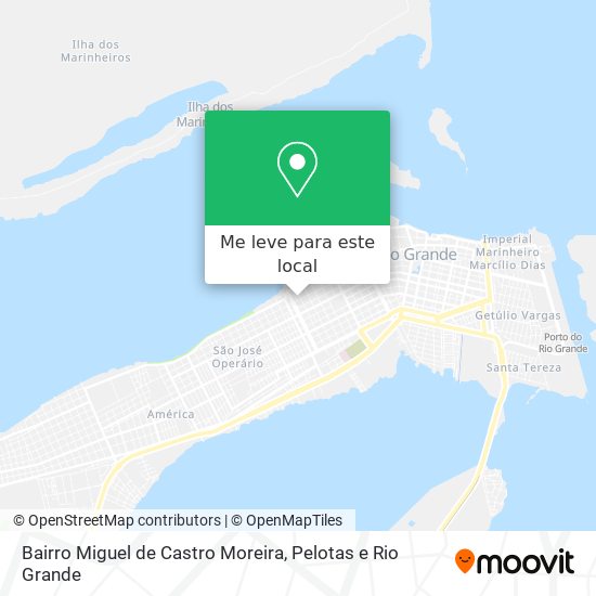 Bairro Miguel de Castro Moreira mapa