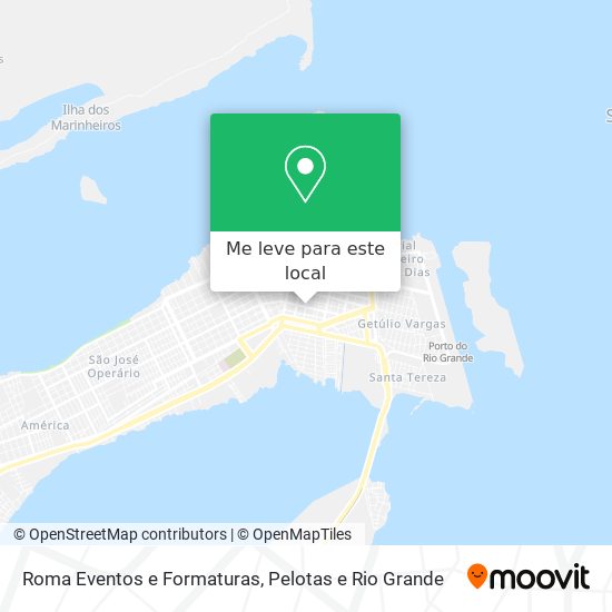 Roma Eventos e Formaturas mapa