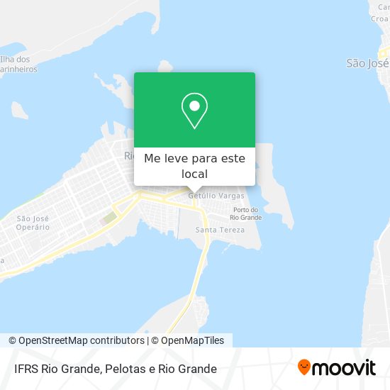 IFRS Rio Grande mapa