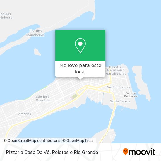 Pizzaria Casa Da Vó mapa
