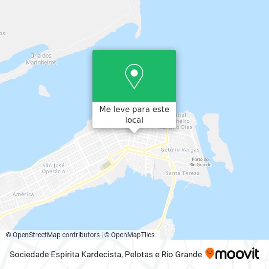 Sociedade Espirita Kardecista mapa