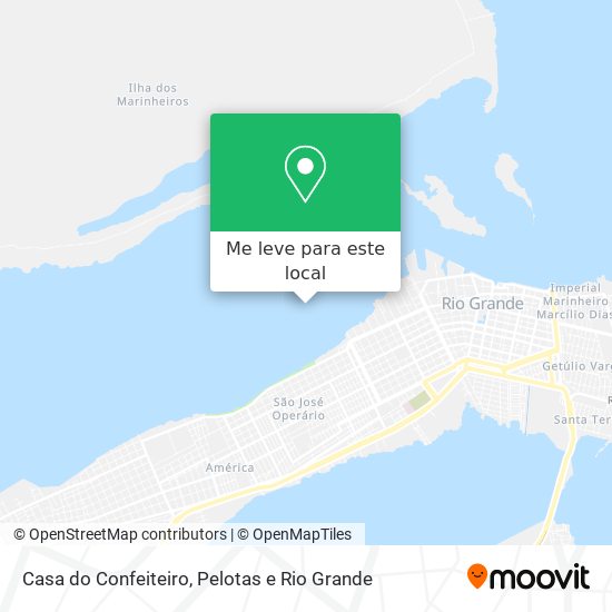 Casa do Confeiteiro mapa