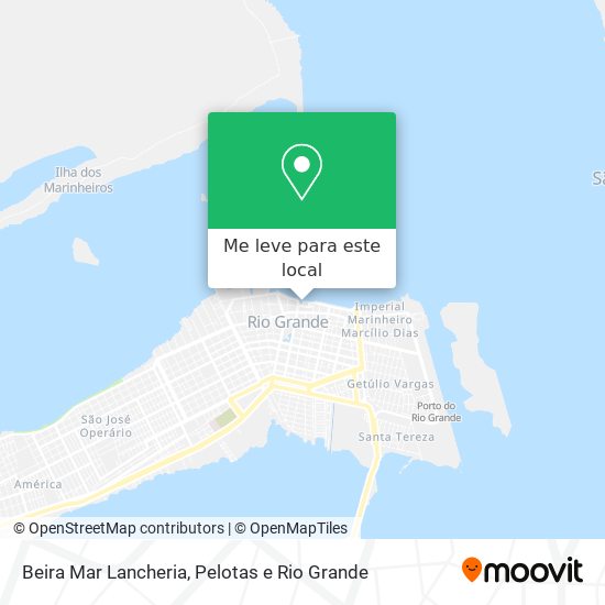 Beira Mar Lancheria mapa