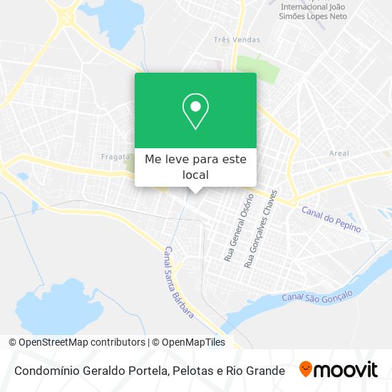 Condomínio Geraldo Portela mapa