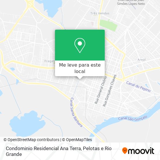 Condominio Residencial Ana Terra mapa