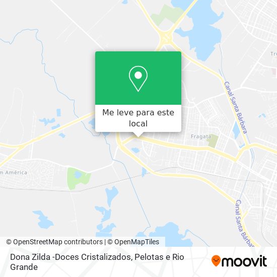 Dona Zilda -Doces Cristalizados mapa