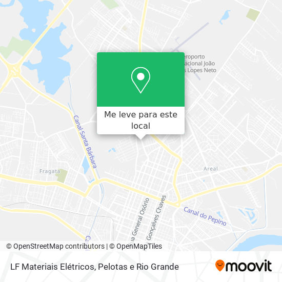 LF Materiais Elétricos mapa