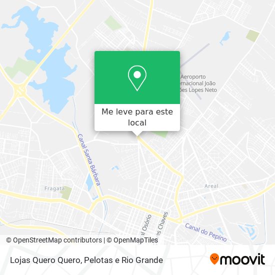 Lojas Quero Quero mapa