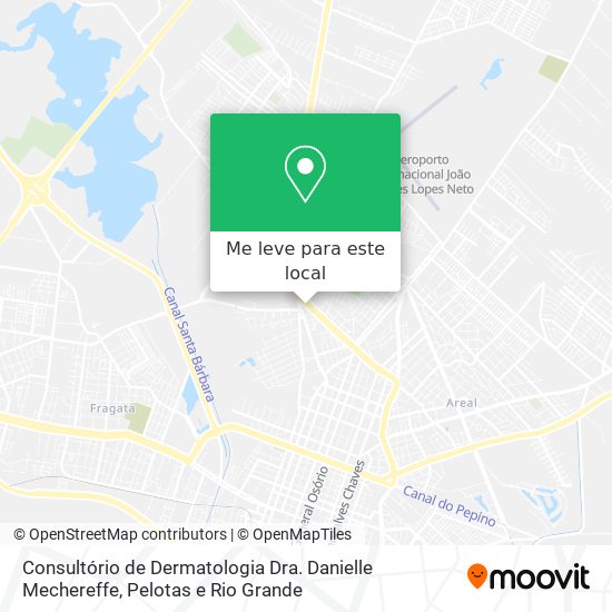 Consultório de Dermatologia Dra. Danielle Mechereffe mapa