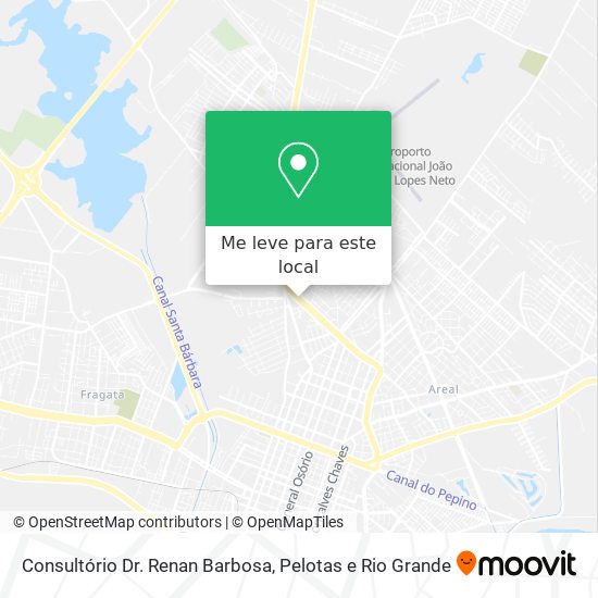Consultório Dr. Renan Barbosa mapa