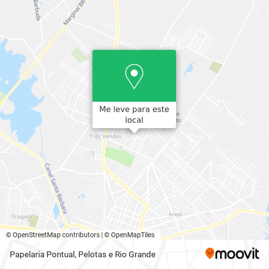 Papelaria Pontual mapa