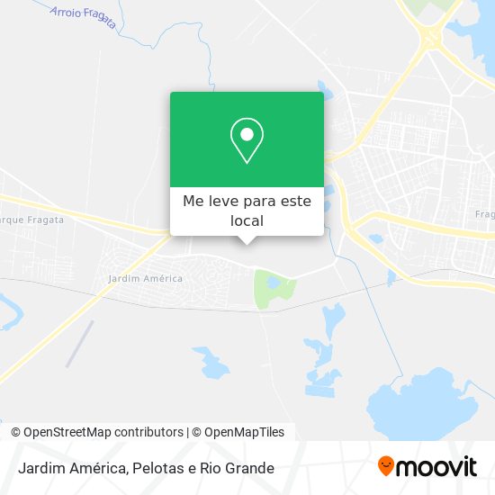 Jardim América mapa