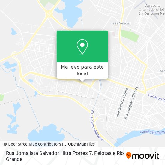 Rua Jornalista Salvador Hitta Porres 7 mapa