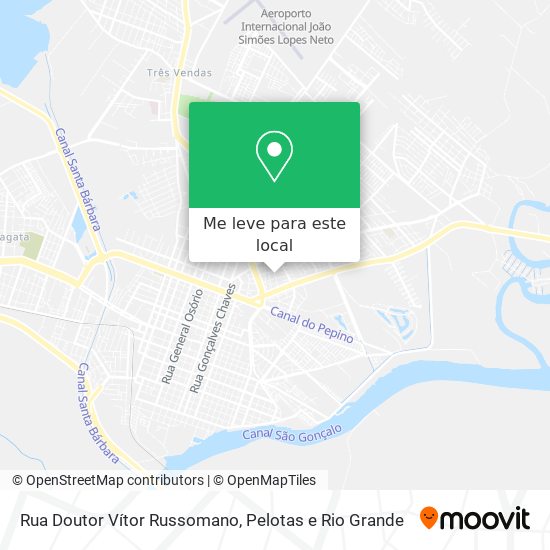 Rua Doutor Vítor Russomano mapa