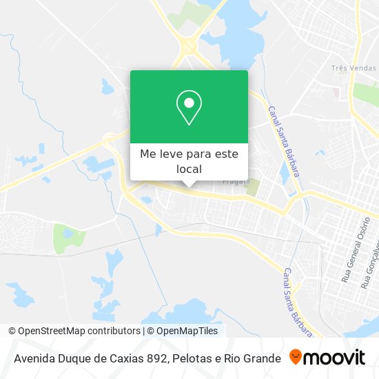 Avenida Duque de Caxias 892 mapa