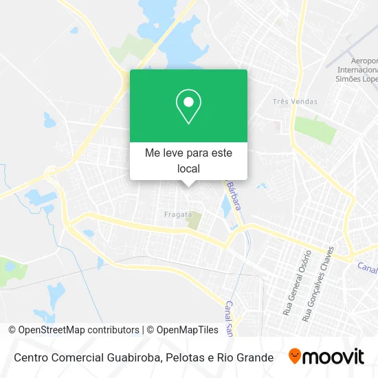 Centro Comercial Guabiroba mapa