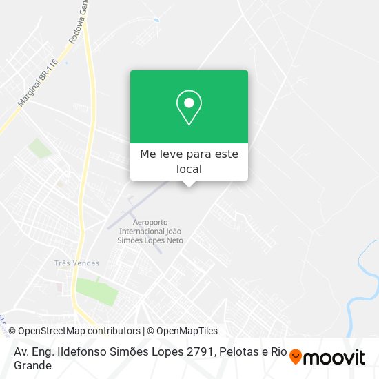 Av. Eng. Ildefonso Simões Lopes 2791 mapa