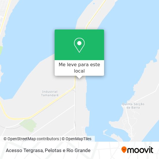 Acesso Tergrasa mapa
