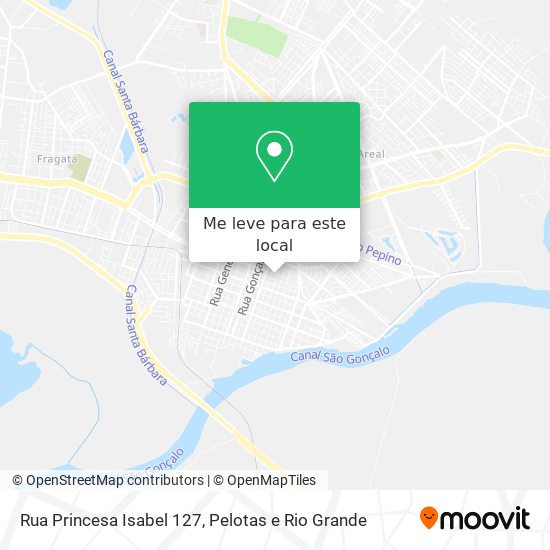 Rua Princesa Isabel 127 mapa