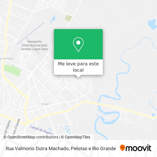 Rua Valmorio Dutra Machado mapa