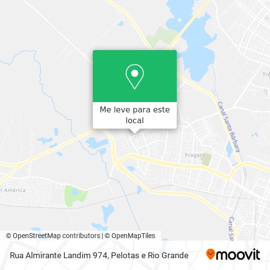 Rua Almirante Landim 974 mapa