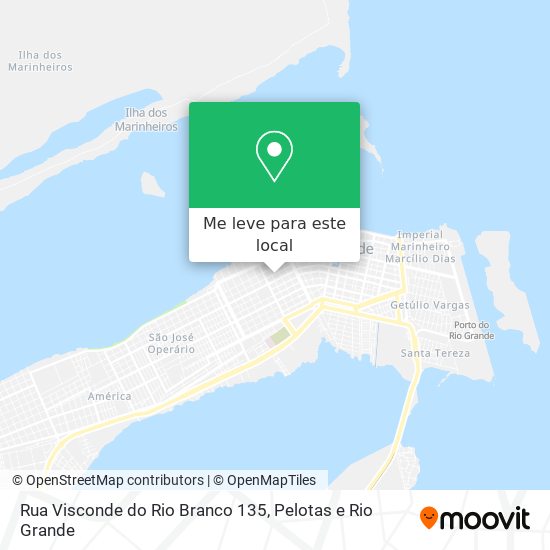 Rua Visconde do Rio Branco 135 mapa