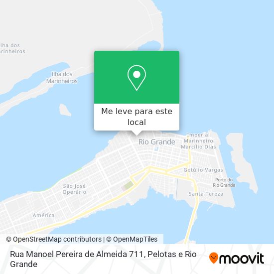 Rua Manoel Pereira de Almeida 711 mapa