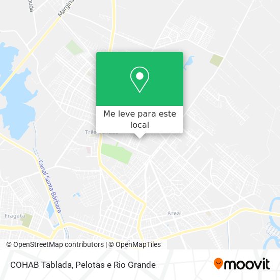 COHAB Tablada mapa