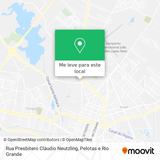 Rua Presbítero Cláudio Neutzling mapa