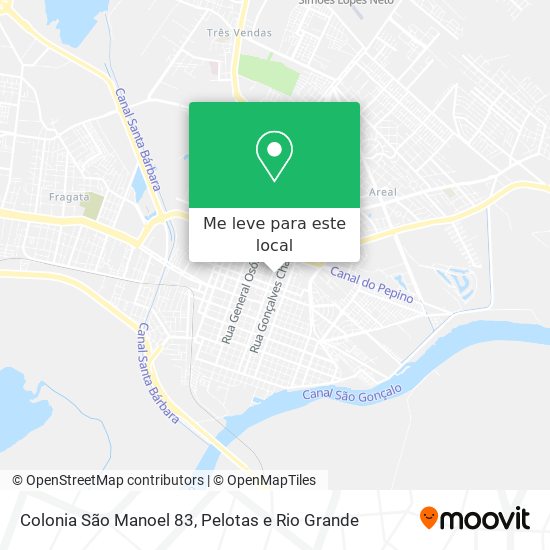 Colonia São Manoel 83 mapa