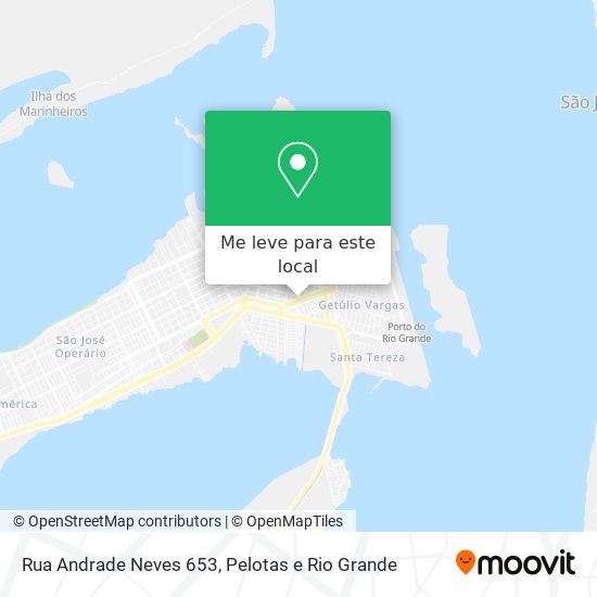 Rua Andrade Neves 653 mapa