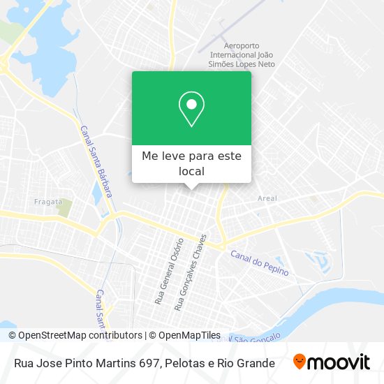 Rua Jose Pinto Martins 697 mapa